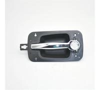 Exterior Door Handle Set 2594003C1 2594006C1 Outside Exterior Door Handle Chrome Black Driver Side/Fit for 2008-2011 International Prostar(2594006C1)