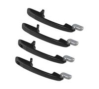 Exterior Door Handle Set 4 Pcs Exterior Door Handle Front Rear/Fit for Hyundai Accent Dodge Attitude 2006 2007 2008 2009 2010 2011 826501E000 826601E000