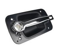 Exterior Door Handle Set/Fit for International Prostar Outside Exterior Door Handle 2594003C1 2594006C1 Chrome Black Driver Side 2008-2011