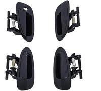 Exterior Door Handle Side Loading Altima 2002-2006 4Pcs Car Outside Door Handle Smooth Black