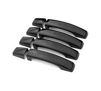 Exterior Door Handles Car Styling Accessories Exterior Door Handle Cover for L&and R&Over for R&Ange R&Over Sport for Discovery 4 LR4 for Freelander 2 Glossy Black Outer Door Handle(A)