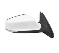 Exterior Door Rearview Side Mirror Assy For Chevy For Malibu 2012 2013 2014 2015 2016 2017 2018 7 9Pin Car Rearview Outer Side Mirror Assy Accessories(White Right 9pin)