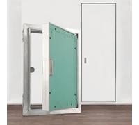 Exterior Drywall Access Panel Aluminum Drywall Access Panel - Service Shaft Door High Waterproof Plumbing/Electricity/Heating/Alarm Wall((WxH)50x80cm/20x32in)