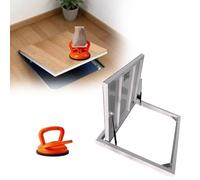 Exterior Foundation/Under House Crawl Space Access Door, Insulated Basement Cellar Door, Invisible Secret Doors for Maintenance Inspection Storage(44x24 inch)