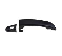 Exterior Handle Compatible With For Ranger For Everest T6 T7 2012-2020 Exterior Door Handle Front Rear Left Right 1pc Chrome Black(1 PC with Hole Black)