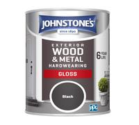 Exterior Hardwearing Gloss - Black 750ml