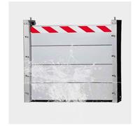 Exterior/House/Home Flood Defence Barriers - 117/118cm Anti-Flood Flap Aluminum Flood Protection Prevention Board(Outside,118 * 60cm)