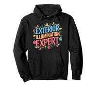 Exterior Illumination Expert Christmas Light Xmas Costume Pullover Hoodie