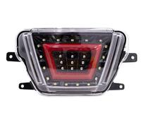 Exterior Lights Accessories - F1 Style 4th Functions as Reverse/Brake/Running light Fog Light Bumper Kit Multifunction Red Compatible With 2020+ Supra with Black Base/Clear lens/Red Bar