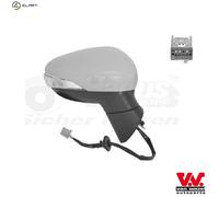 Van Wezel Exterior Mirror 1807806 Right Complete for Ford Fiesta VI