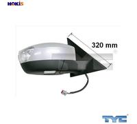 EXTERIOR MIRROR 310-0125 FOR FORD Q4WA 2.2L SEWA 2.3L QYWA 1.8L KLWA/TYWA 2.0L