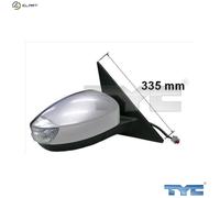 TYC 310-0128 Wing mirror
