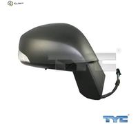 EXTERIOR MIRROR 328-0166 FOR RENAULT SCENIC/III/GRAND H4J 700 1.4L 4cyl