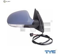 EXTERIOR MIRROR 337-0137 FOR VW CBFA/BWA/CCZA/CAWB/AXX/CCTA 2.0L 4cyl PASSAT