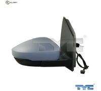 EXTERIOR MIRROR 337-0188 FOR VW CHYB/CHYA 1.0L CUSB 1.4L CFWA 1.2L 3cyl POLO