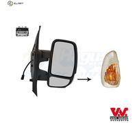 Exterior Mirror VAN WEZEL 3799808 For OPEL, RENAULT, NISSAN