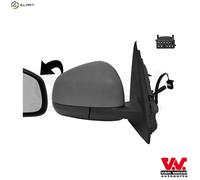 EXTERIOR MIRROR 4368804 FOR RENAULT SMART H4B453/451/401 0.9L B4D 403 1.0L 3cyl