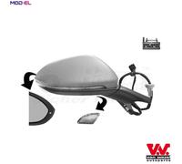 Exterior Mirror VAN WEZEL 5766828 For VW