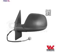 Exterior mirror Left Complete Mirror 5790805 VAN WEZEL for VW MULTIVAN Mk V