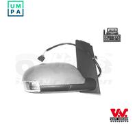 Exterior mirror Right Complete Mirror 5856818 VAN WEZEL for VW TOURAN