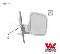 Exterior mirror Right Complete Mirror 5896818 VAN WEZEL for VW MULTIVAN Mk V