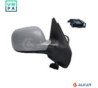 ALKAR Wing mirror 6126127 Right primed Electric Heatable, Small mirror housing, Convex for left-hand drive vehicles VOLKSWAGEN: Bora Saloon, Golf 4