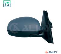 ALKAR Wing Mirror 6138559 - Right Mechanical Convex - Fits SKODA Fabia II/Combi