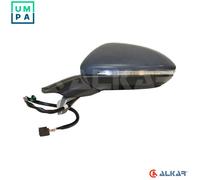 Exterior mirror Left Heatable 6139138 ALKAR for VW GOLF VII Estate GOLF VII