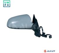 Exterior mirror Right Heatable 6140500 ALKAR for AUDI A3