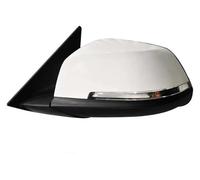 exterior mirror complete For BMW For X1 2013-2019 Car Accessories Electric Folding LED Turn Signal Auto Rearview Mirror Assembly Complete Wing Mirrors(Electric foiding left white)