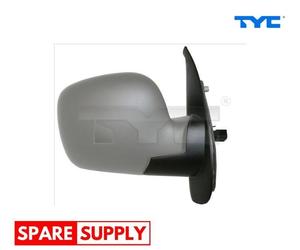 EXTERIOR MIRROR FOR RENAULT KANGOO TYC 328-0256 FITS LEFT