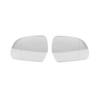 Exterior Mirror Glass Compatible With For A8 S8 2008-2010 For Q3 2012-2016 Car Rearview Mirror Lens OEM:8T0857535E 4F0857535AF(Left and Right)
