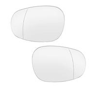 Exterior Mirror Glass For BMW E81 E90 E91 E92 325i 328i 335i 2009 2010-2012 Car Side Door Wing Mirror Glass Stick On Without Based Plate Car Parts(Pair)