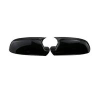 Exterior Mirror Housing For A3 For A4 For A5 8P B8.5 S5 RS3 RS4 RS5 Rearview Side Mirror Cover Wing Cap Exterior Door Rear View Case Trim Carbon Fiber Look(Gloss Black)