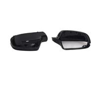 Exterior Mirror Housing For A4 For B8.5 For S4 2011-2016 For A3 For 8P For A5 For S5 Glossy Black Side Wing Mirror Cover 1 Pair Rearview Mirror Cover Cap Mirror Covers Cap