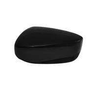 Exterior Mirror Housing For Accord 2008-2013 Rearview Mirror Cover Housing Glossy Black Side Wing Mirror Cap Replacement Mirror Covers Cap(Left)