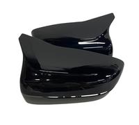 Exterior Mirror Housing For BMW For 5Series For G30 For G31 Side Rear Mirror Left Hand Driver Carbon Fiber ABS 2017-2019 Replacement Mirror Cover Side Door Wing Mirror Cover Cap(Bright black)