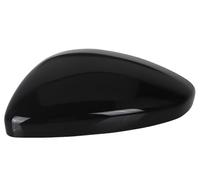 Exterior Mirror Housing For Citroen For C3 2016-2023 Side Mirror Cover Rearview Mirror CaseDoor Wing Mirror Shell Housing Mirror Covers Cap(1xGlossy Black Left)