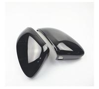 Exterior Mirror Housing For Golf 8 For MK8 R For GTI For RLine W/Lane 1 Pair Assist 2020-2022 Side Wing Rearview Mirror Cover Housing Mirror Covers Cap(Gloss Black)