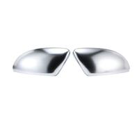 Exterior Mirror Housing For Passat For B7 2011-2015 For CCJetta For Beetle For Eos 2PCS Matte Chrome Rearview Mirror Cover Cap Mirror Covers Cap