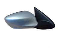 Exterior Mirror Housing For Peugeot 301 2012-2018 Rearview Side Mirror Cover Wing Cap Exterior Door Rear View Case Trim Silver Chrome Shell Mirror Covers Cap