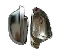 Exterior Mirror Housing For Q3 For SQ3 For A6 For C6 For 4F For A4 For A5 For B8 Silver 2008 2009 2012 2015 Matte 2pc Chrome Side Mirror Covers Cap Mirror Covers Cap