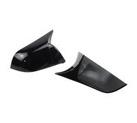Exterior Mirror Housing For Tesla For Model 3 Y 2017-2023 ABS Carbon Fiber Horned Style Side Rear View Mirror Cover Cap Mirror Covers Cap(A)