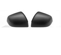 Exterior Mirror Housing For Tesla For Model Y For Launch 2025+ For Juniper Side Door Rearview Mirror Cover Matte Real Carbon Fiber Rear View Side Door Wing Mirror Cover Cap(Matte carbon fiber)