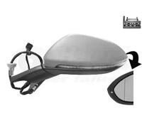 Exterior mirror Left Complete Mirror 5766807 VAN WEZEL for VW GOLF VII Estate