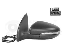 Exterior mirror Left Complete Mirror 5863807 VAN WEZEL for VW GOLF VI