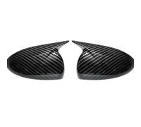 Exterior Mirror shell Compatible With Chevrolet For Aveo For Sonic 2011 2012 2013 2014 Car Rearview Side Mirror Cover For Wing Cap Exterior Door Housing Shell Trim(Carbon Look)