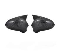 Exterior Mirror Shell Compatible With Seat For Ibiza MK4 6J 2008 2009 2010 2011 2012 2013 2014 2015 2016 2017 Rearview For Wing Mirror Covers Caps Mirror Case Cover(Black Carbon)