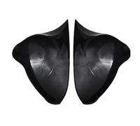 Exterior Mirror Shell Compatible With Seat For Ibiza MK4 6J 2008 2009 2010 2011 2012 2013 2014 2015 2016 2017 Rearview For Wing Mirror Covers Caps Mirror Case Cover(Black)