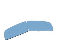 Exterior Mirrors Compatible With BMW For 5-Series For E61 For Touring 2003-2010 Left Right Blue Side Rearview Mirror Glass Anti-Fog Defrosting For Flat Mirror Lens
